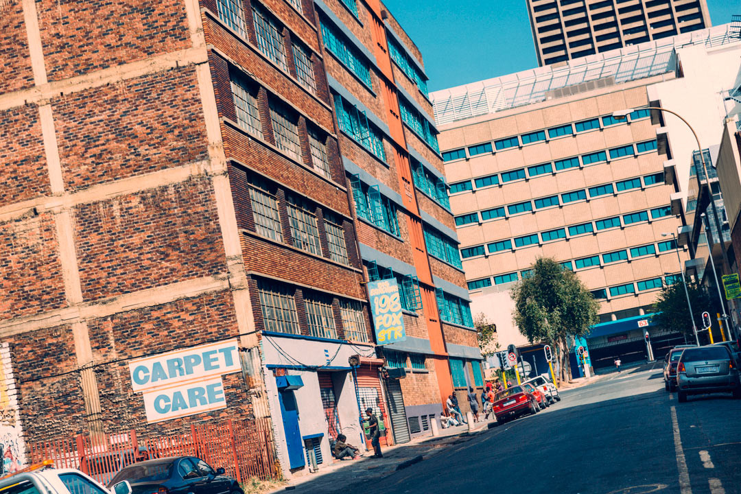 Downtown Johannesburg.